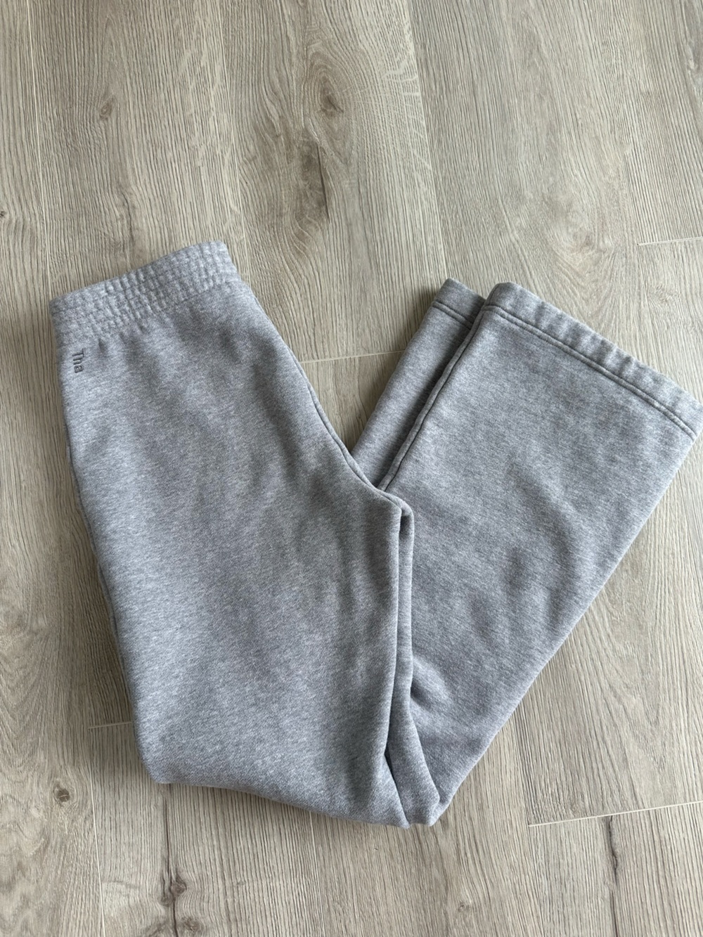 Tna Aritzia Cozy Fleece Boyfriend Sweatpants - Grey - Size S